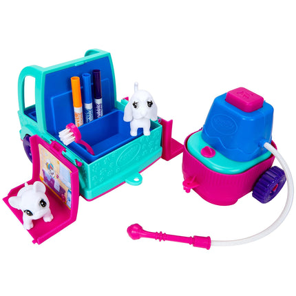 Crayola Scribble Scrubbie Pets Grooming Truck, Toy Pet Playset, Gift for Kids, Age 3, 4, 5, 6