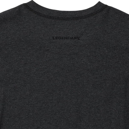 Legendary Whitetails Men's Big & Tall Maverick Slub Henley, Charcoal Heather, 5X-Large