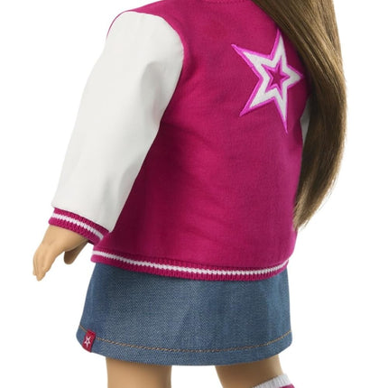American Girl, Truly Me 18-inch Doll #107 with Brown Eyes, Straight Brown Hair, Light-to-Medium Skin, for Ages 6+