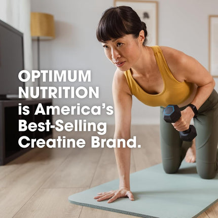 OPTIMUM NUTRITION Creatine+, Orange Passion Fruit, 360g, 3-in-1 Formula, 100% Pure Creatine Monohydrate, 370g Electrolytes, Added Vitamins B, C & D, 40 Serves