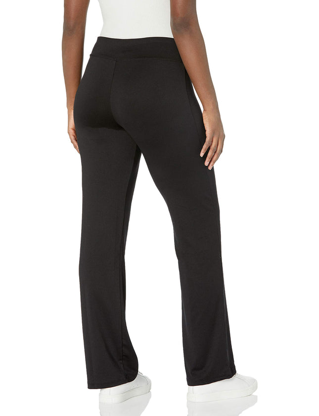 Hanes Women's Comfort Flare Leggings, Black, Medium