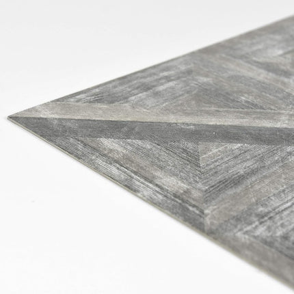 FloorPops FP3295 Townhouse Peel & Stick Floor Tiles, Gray