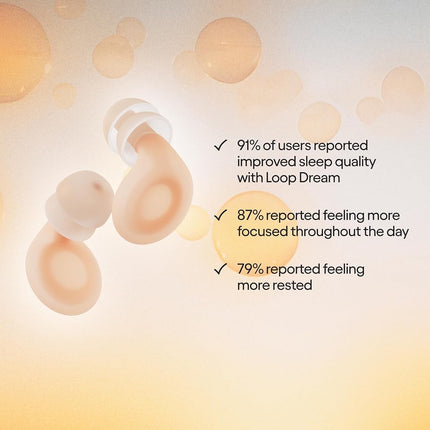 Loop Dream Ear Plugs - Soft Silicone Hearing Protection for Sleep & Snoring