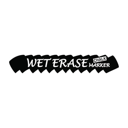 Pentel Arts Wet Erase Chalk Marker, Ideal on Blackboards and Windows, Small Chisel Tip, Blue Ink, SMW26-C, Box of 12