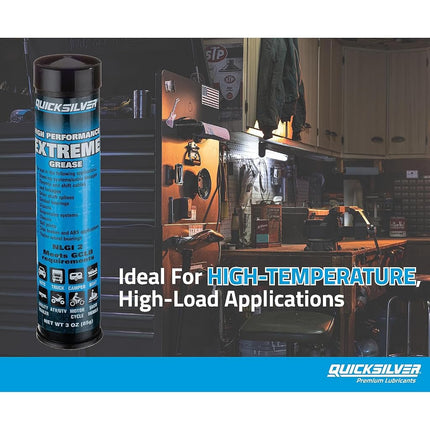 Quicksilver 8M0071837 High Performance Extreme Grease/Lubricant with PTFE 85 g (Pack of 3)