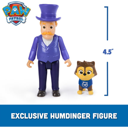 Set de figuras de la Patrulla Canina Chase y Humdinger, juguetes para niños y niñas a partir de 3 años