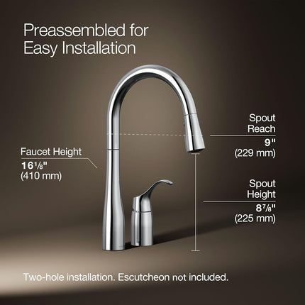 KOHLER 647-CP K-647-cp, Polished Chrome
