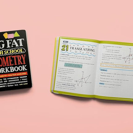 The Big Fat High School Geometry Workbook: 400+ Geometry Practice Exercises (Big Fat Notebooks)