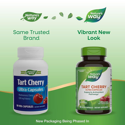 Enzymatic Therapy Tart Cherry Ultra Vegetarian Capsules, 90 Count