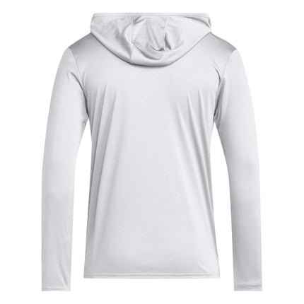 adidas Men's NCAA Designed for Training Lightweight Hoodie Sweatshirt, White/Team Maroon/Mississippi State University, XXX-Large, White/Team Maroon/Mississippi State University, 3XL