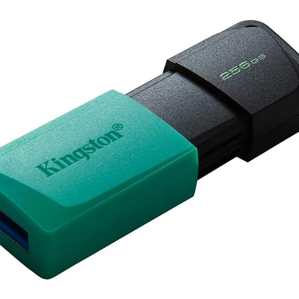 Kingston DataTraveler Exodia M USB 3.2 Gen 1 DTXM/256GB- with Moving Cap (Black + Teal)