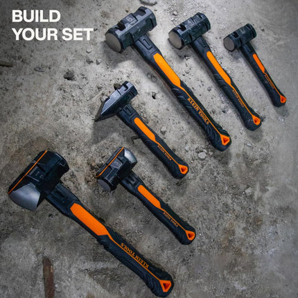 Klein Tools H80626EP 6-Pound Sledgehammer with Fiberglass Handle, Small Sledgehammer, Demolition Tools, Heavy-Duty Hammer for Construction