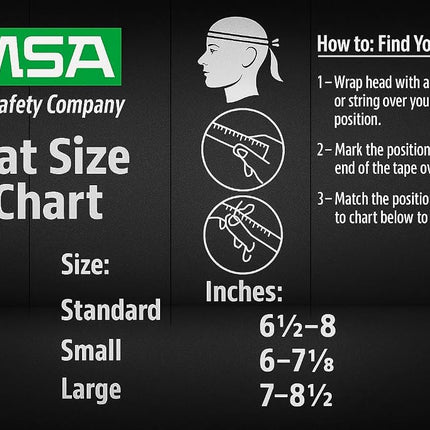 MSA Safety 463946 V-Gard Cap and Hats, Polyethylene, 5.62" Height x 11" Length x 8.5" Width, Standard Size, Green