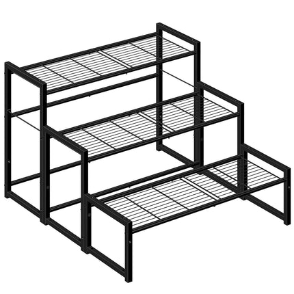 Simple Trending 3 Tier Metal Plant Stand Outdoor I