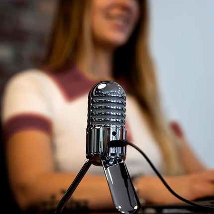 Samson Meteor USB Studio Cardioid Microphone - Titanium Black