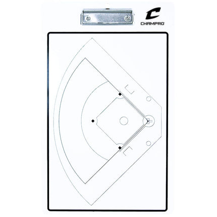 CHAMPRO Baseball/Softball Coaches Board (White)