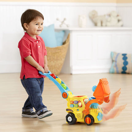 Excavadora Empuja y Pop de VTech Pop-a-Balls