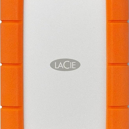 LaCie Rugged USB-C 5TB External Hard Drive Portable HDD – USB 3.0, Drop Shock Dust Rain Resistant Shuttle Drive, for Mac and PC Computer Desktop Workstation Laptop, 1 Month Adobe CC (STFR5000800)