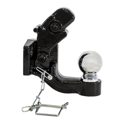Buyers Products (10055) 8-Ton Combination Hitch with Mounting Kit, 2-5/16 Inch Ball, Black