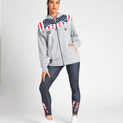 Arena Unisex Bishamon USA Hooded Full-Zip Jacket