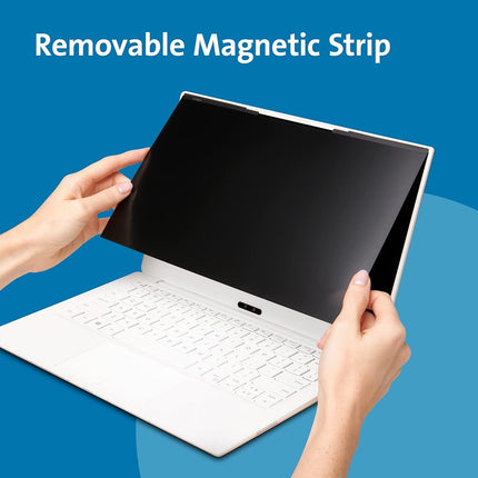 Kensington Magnetic Privacy Screen Filter - MagPro Magnetic 14 Inch 16:9 Laptop Privacy Screen Filter with Blue Light Filter, Anti-Glare Screen Protector (K58352WW)