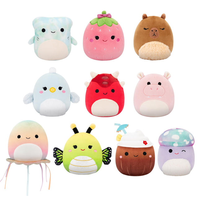 Squishmallows Original 5-Inch 10-Pack – Including 