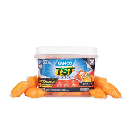 Camco TST MAX Camper/RV Toilet Treatment Drop-INs 