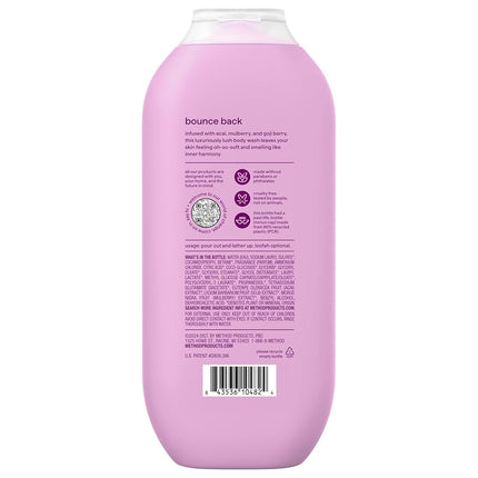 Method Body Wash, Berry Balance, 18 oz, 6 pack, Packaging May Vary