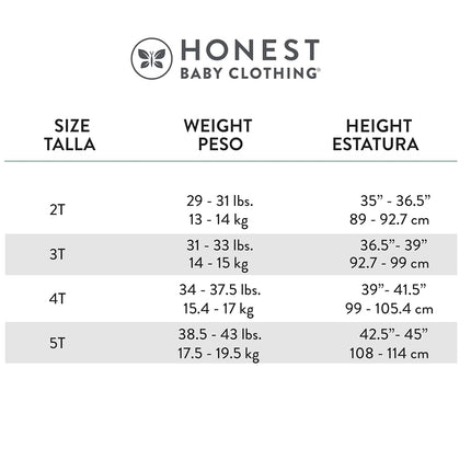 HonestBaby Unisex-Baby 2-Pack Cargo Shorts 100% Organic Cotton for Infant Baby and Toddler, Boys, Girls, Dusty Brown, 5T