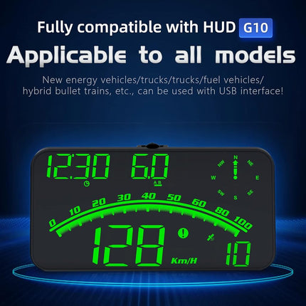 wiiyii Digital GPS Speedometer, HUD Head Up Display for Car, Upgraded 5.5" Large-Screen, Suitable for All Vehicles