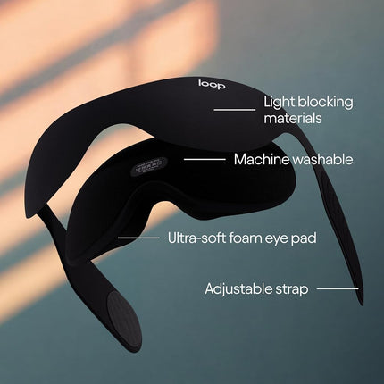 Loop Eclipse Sleep Mask – Premium Light-Blocking Eye Mask for Sleep