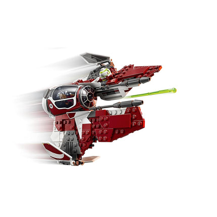 LEGO Star Wars Ahsoka’s Jedi Interceptor Building Toy for 8+ Year Old Boys & Girls, Set Features 2 Minifigures with Lightsabers and Droid Figure for The Clone Wars Fans, Buildable Kids Toy 75401