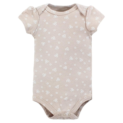 Hudson Baby Unisex Baby Cotton Bodysuits, Love Daisy Tutu, 3-6 Months, Love Daisy Tutu, 3-6 Months