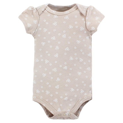 Hudson Baby Unisex Baby Cotton Bodysuits, Love Daisy Tutu, 6-9 Months, Love Daisy Tutu, 6-9 Months