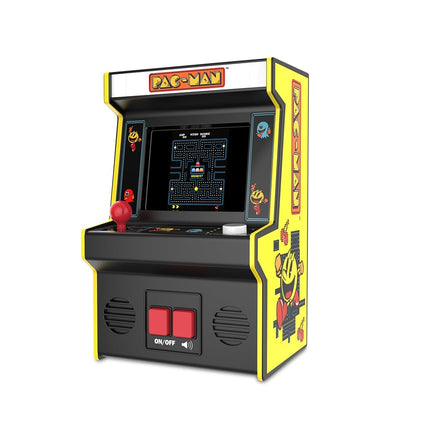 Basic Fun Pac-Man™ Mini Arcade Game Machine, Retro Classic Electronic Toy with New TFT Color Screen, Authentic Miniature Replica, Ages