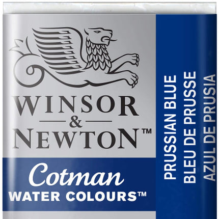 Winsor and Newton Cotman Half Pan Prussian Blue