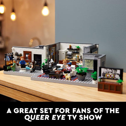 LEGO Queer Eye – The Fab 5 Loft 10291 Building Kit (974 Pieces)