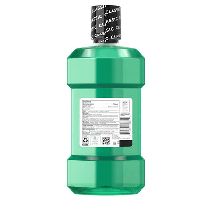 Listerine, Antiseptic Adult Mouthwash Fresh Burst, 1 liter