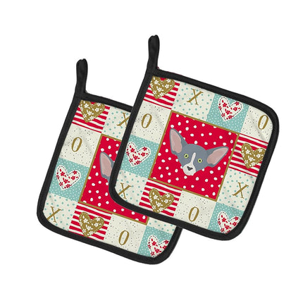 Caroline's Treasures potholders, Multicolor, 7.5HX7.5W