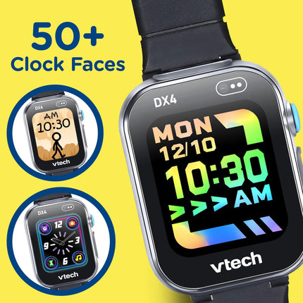 VTech KidiZoom Smartwatch DX4, Negro