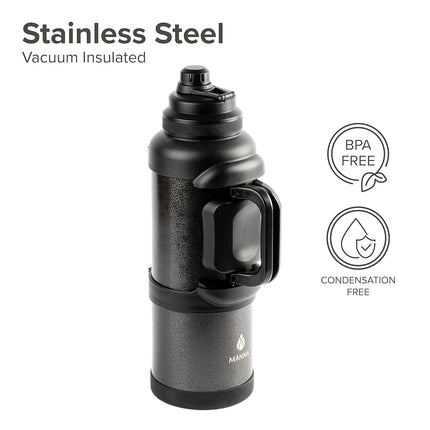 Titan 1 Gal. 4L Stainless Steel Vacuum Insulated Jug (Onyx)