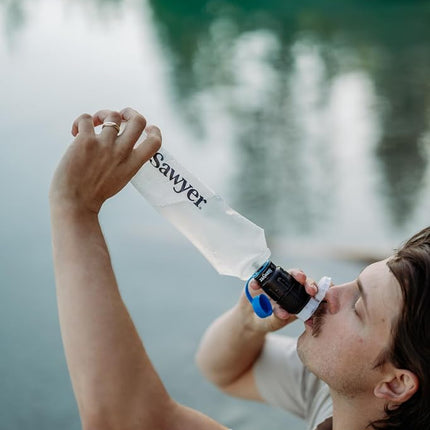 Micro Squeeze Water Filtration System, Cnoc Premium 750ml Liter Pouch
