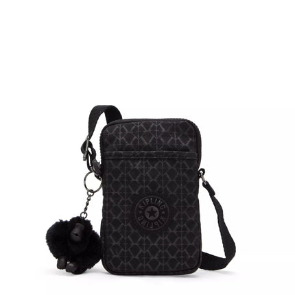 Kipling Women's Tally Minibag, Lightweight Crossbody Mini, Nylon Phone Bag, Signature Emb, 4.3''L x 6.8''H x 0.8''D (KI1645)