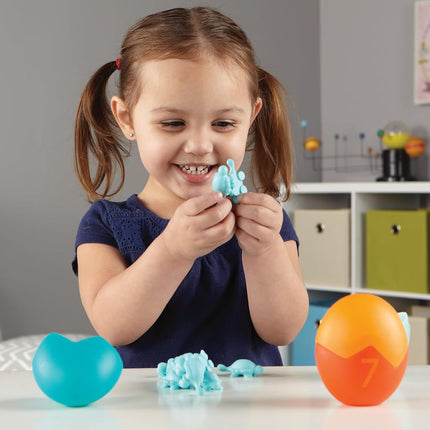 Learning Resources LER1768 Counting Dino-Sorters Math Activity Set Preschool Games, Multicolour