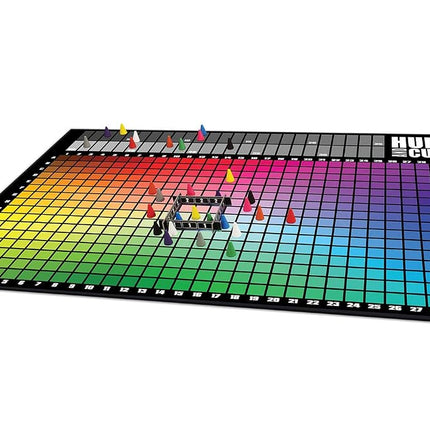USAopoly | Hues and Cues | Guessing Board Game | Ages 8+ | 3-10 Players | 30 Minutes Playing Time