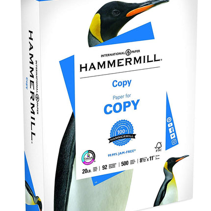 Hammermill Printer Paper, 20 lb Copy Paper, 8.5 x 