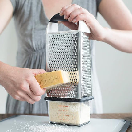 OXO Good Grips Box Grater,Silver/Black