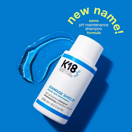 K18 Damage Shield Protective Shampoo, Gentle Daily Cleanse, 250ml