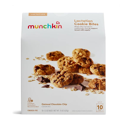 Milkmakers Lactation Cookie Bites, Oatmeal Chocolate Chip, 10 Count