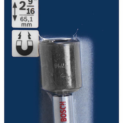 BOSCH ITNS7162 Encastrador de tuercas Impact Tough de 1 pieza, 2-9/16 pulg. x 7/16 pulg.